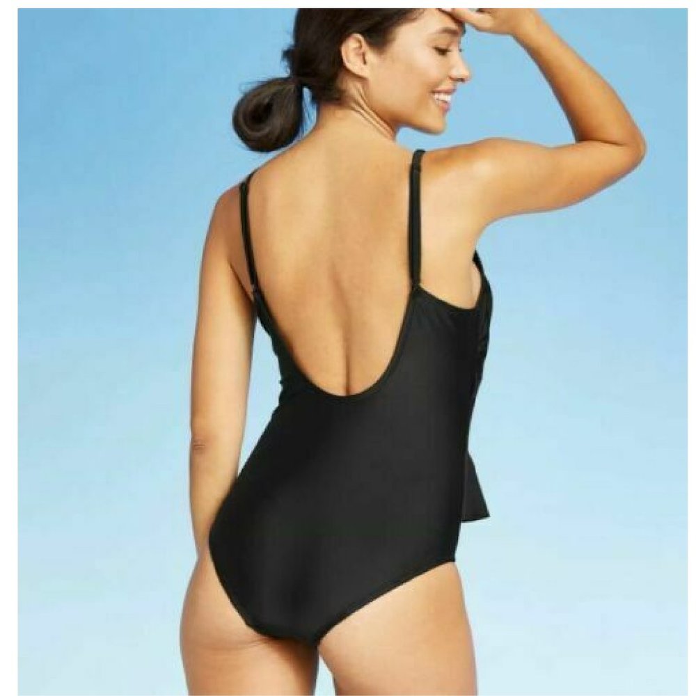 Kona Sol Ruffle One Piece Swimsuit - Picture 2 of 3